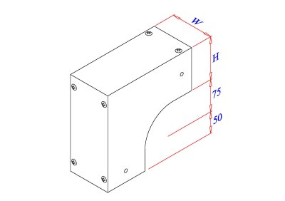 WIRE WAY ELBOW 90 VERTICAL - OUTSIDE2