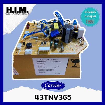 43TNV365 แผงวงจร (บอร์ด) คอยล์เย็น สำหรับเครื่องปรับอากาศยี่ห้อ แคเรียร์ (Carrier)