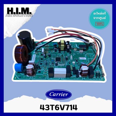 อะไหล่แท้ บอร์ดคอยล์ร้อนแอร์โตชิบ้า/43T6V714/TOSHIBA/MAIN Outdoor/รุ่น RAS-10BACV-T