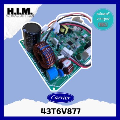 43T6V877 แผงวงจแอร์ TOSHIBA แผงบอร์ดแอร์แคเรียร์ บอร์ดคอยล์ร้อน อะไหล่แอร์ ของแท้ศูนย์