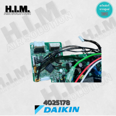 4025178 แผงวงจรแอร์ Daikin แผงบอร์ดแอร์ไดกิ้น แผงบอร์ดคอยล์เย็น แอร์ไดกิ้น รุ่น FAVF36UV2S อะไหล่แอร์DAKIN