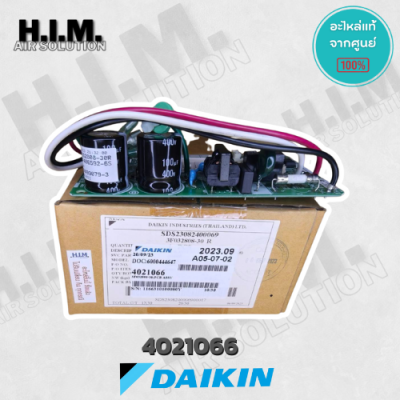 4021066 / 4021066L แผงวงจรแอร์ Daikin แผงบอร์ดแอร์ไดกิ้น บอร์ดคอยล์เย็น รุ่น FTKM15SV2S อะไหล่แอร์ ของแท้ศูนย์