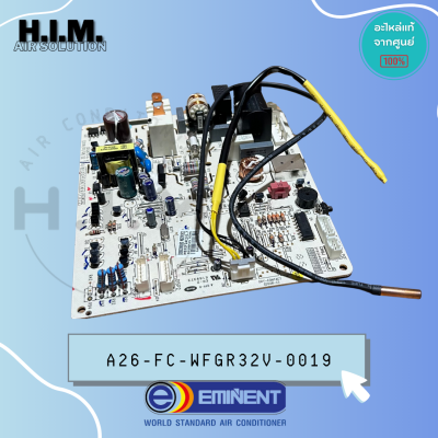 A26-FC-WFGR32V-0019 บอร์ดคอยล์เย็น PCB indoor EMINENT บอร์ดแฟนคอยล์ อิมิเน้นท์ WFG18V "30002000180"
