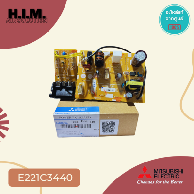 E221C3440 แผงวงจรแอร์ Mitsubishi Electric แผงบอร์ดแอร์มิตซูบิชิ บอร์ดคอยล์เย็น รุ่น MSY-KX09, MSY-KX13, MSY-KX18