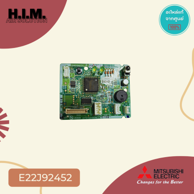 E22J92452 แผงรับสัญญาณรีโมทแอร์ Mitsubishi Electric ตัวรับสัญญาณแอร์มิตซูบิชิ รุ่น MS-GJ09VA-T1