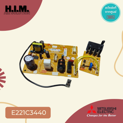 E221C3440 แผงวงจรแอร์ Mitsubishi Electric แผงบอร์ดแอร์มิตซูบิชิ บอร์ดคอยล์เย็น รุ่น MSY-KX09, MSY-KX13, MSY-KX18