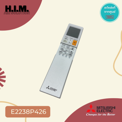 E2238P426 รีโมทแอร์ Mitsubishi Electric รีโมทแอร์มิตซูบิชิ รีโมทแอร์ ของแท้ศูนย์