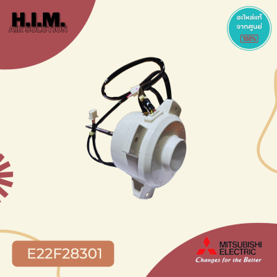 E22F28301 มอเตอร์แอร์ Mitsubishi Electric มอเตอร์แอร์มิตซูบิชิ มอเตอร์คอยล์ร้อน RC0J60-BC DM61N302G23 DC280-340V 60W