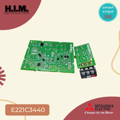 E221C3440 แผงวงจรแอร์ Mitsubishi Electric แผงบอร์ดแอร์มิตซูบิชิ บอร์ดคอยล์เย็น รุ่น MSY-KX09, MSY-KX13, MSY-KX18
