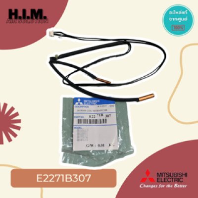 E2271B307 เซนเซอร์แอร์มิตซูบิชิ เซนเซอร์น้ำแข็ง อะไหล่แอร์มิตซูบิชิ อะไหล่แท้จากศูนย์Mitsubishi Electric