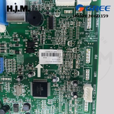 300002060359 แผงวงจรแอร์ GREE แผงบอร์ดคอยล์เย็น แอร์กรี รุ่น GWC15ACD-K6DNA5A/I, GWC18ACD-K6DNA5E/I