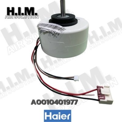 A0010401977 มอเตอร์คอยล์ยเย็นMOTORไฮเออร์ อะไหล่แอร์ ของแท้จากศูนยHAIER