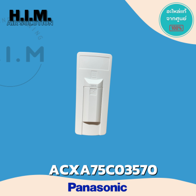 ACXA75C03570 รีโมทแอร์ Panasonic อะไหล่แอร์ ของแท้ อะไหล่สั่งจากศูนย์ รีโมทพานาโซนิคส์