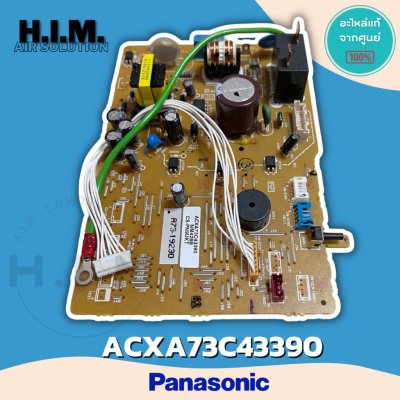 ACXA73C43390 แผงบอร์ดแอร์พานาโซนิค แผงบอร์ดคอยล์เย็น  อะไหล่แท้จากศูนย์Panasonic