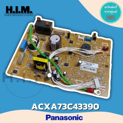 ACXA73C43390 แผงบอร์ดแอร์พานาโซนิค แผงบอร์ดคอยล์เย็น  อะไหล่แท้จากศูนย์Panasonic