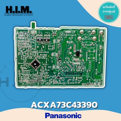 ACXA73C43390 แผงบอร์ดแอร์พานาโซนิค แผงบอร์ดคอยล์เย็น  อะไหล่แท้จากศูนย์Panasonic