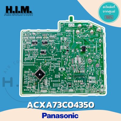 ACXA73C04350 แผงบอร์ดแอร์พานาโซนิค แผงบอร์ดคอยล์เย็น  อะไหล่แท้จากศูนย์Panasonic