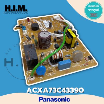 ACXA73C43390 แผงบอร์ดแอร์พานาโซนิค แผงบอร์ดคอยล์เย็น  อะไหล่แท้จากศูนย์Panasonic