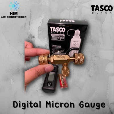 ไมครอนเกจวัดค่าสูญญากาศ T-VAC mini : Digital Micron Gauge