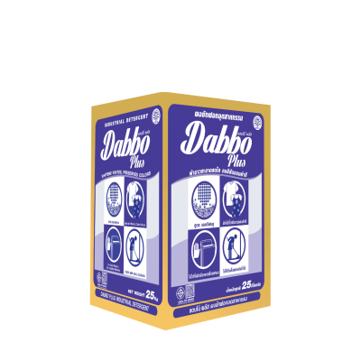 ผงซักฟอกอุตสาหกรรม Dabbo 25 กก.