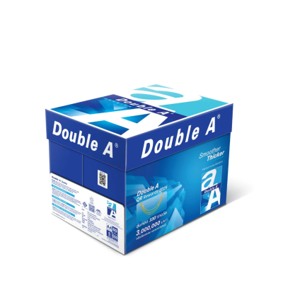 กระดาษถ่ายเอกสาร A4 80 แกรม DOUBLE A (5รีม/กล่อง)