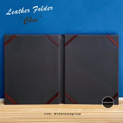 Leather Folder แฟ้มหนัง A4 แฟ้มกล่าวรายงาน แฟ้มใบประกาศ แฟ้มเสนอเซ็นต์ แฟ้มเซ็นต์สัญญา แฟ้มเมนู 