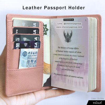ใส่บัตรและสลิปได้ 5 ช่อง วัสดุเกรดพรีเมี่ยม หนังวัว 100%