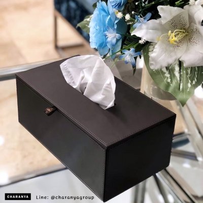 Tissue Paper Box กล่องทิชชู่สีช้อค กล่องกระดาษทิชชู่หนัง กล่องทิชชู่ห้องประชุม กล่องทิชชู่โรงแรม กล่องทิชชู่ออฟฟิศ กล่องทิชชู่บนโต๊ะอาหาร กล่องทิชชู่ร้านอาหาร กล่องทิชชู่รีสอร์ท กล่องทิชชู่โต๊ะทำงาน กล่องทิชชู่โต๊ะรับแขก ผลิตด้วยวัสดุที่คัดสรรมาแล้วว่ามีค