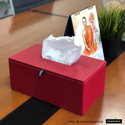 Tissue Paper Box กล่องทิชชู่สีแดง กล่องกระดาษทิชชู่หนัง กล่องทิชชู่ห้องประชุม กล่องทิชชู่โรงแรม กล่องทิชชู่ออฟฟิศ กล่องทิชชู่บนโต๊ะอาหาร กล่องทิชชู่ร้านอาหาร กล่องทิชชู่รีสอร์ท กล่องทิชชู่โต๊ะทำงาน กล่องทิชชู่โต๊ะรับแขก ผลิตด้วยวัสดุที่คัดสรรมาแล้วว่ามีคว