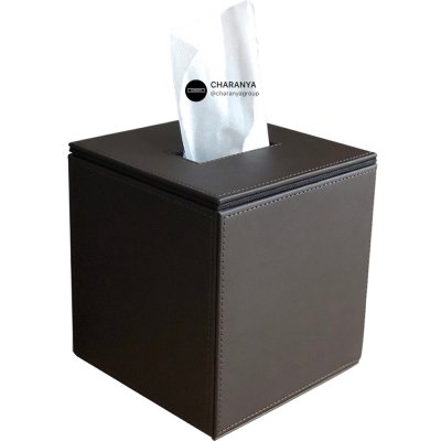 Tissue Paper Box กล่องกระดาษทิชชู่หนัง แบบม้วน มีฐานรองกันน้ำ กล่องทิชชู่ในห้องน้ำ กล่องทิชชู่ในสวน กล่องทิชชู่ในโรงพยาบาล กล่องทิชชู่ในครัว กล่องทิชชู่รีสอร์ท กล่องทิชชู่โต๊ะอาหาร มีฐานรองกันน้ำ กล่องทิชชู๋โรงแรม ผลิตด้วยวัสดุที่คัดสรรมาแล้วว่ามีความสวยง