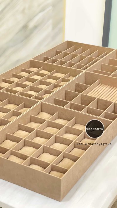 ถาดลิ้นชัก ถาดกำมะหยี่ ถาดเครื่องประดับ ตามแบบ ตามขนาด Watch Jewelry drawer tray organizer