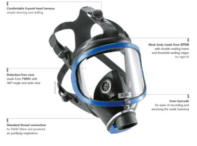 Dräger X-plore 6300 Full Face Mask