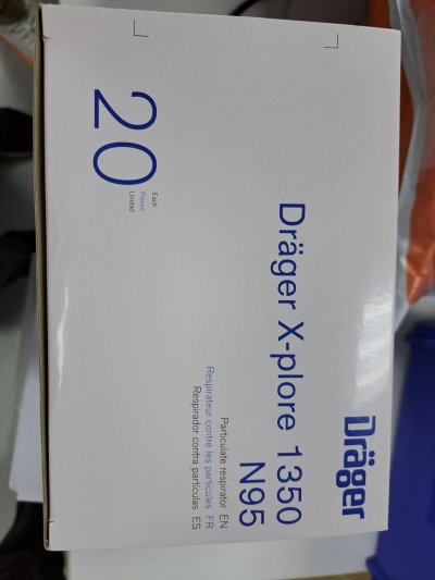 Dräger X-plore 1350 Dust Masks (N95)