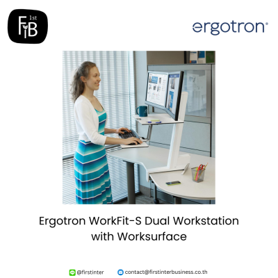 Ergotron-WorkFit-S-Dual-Workstation-with-Worksurface-firstinterbusiness