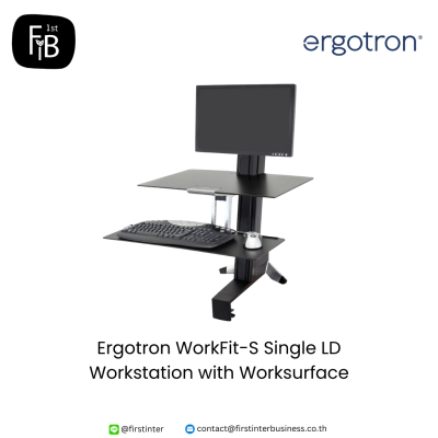 Ergotron-WorkFit-S-Single-LD-Workstation-with-Worksurface-firstinterbusiness