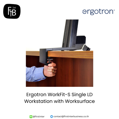 Ergotron-WorkFit-S-Single-LD-Workstation-with-Worksurface-firstinterbusiness