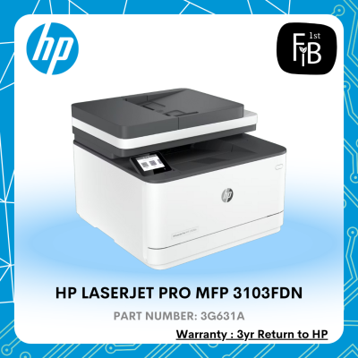 HP LaserJet Pro MFP 3103fdn Printer