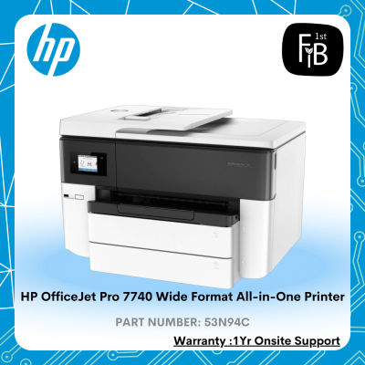 HP OfficeJet Pro 7740 Wide Format All-in-One Printer