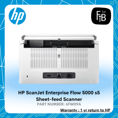 HP ScanJet Enterprise Flow 5000 s5 Sheet-feed Scanner