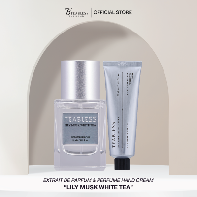 TEABLESS  LILY MUSK WHITE TEA PERFUME + HAND CREAM