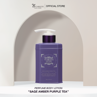 TEABLESS PERFUME BODY LOTION SAGE AMBER PURPLE TEA