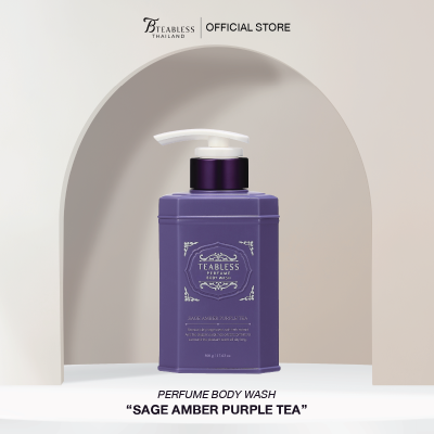 TEABLESS PERFUME BODY WASH SAGE AMBER PURPLE TEA