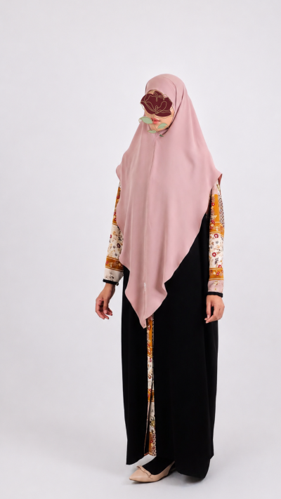Nahl Zahra Open Front Abaya