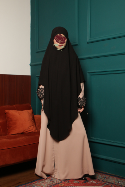 Layl Sienna Abaya in Hazelnut