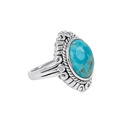 Sterling Silver Turquoise Ring