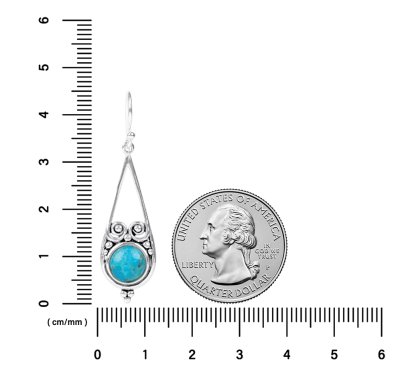 Sterling Silver Turquoise Earrings