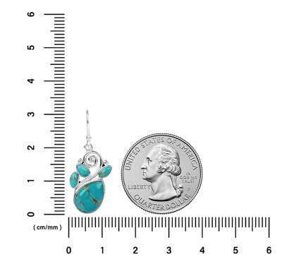 Sterling Silver Turquoise Earrings