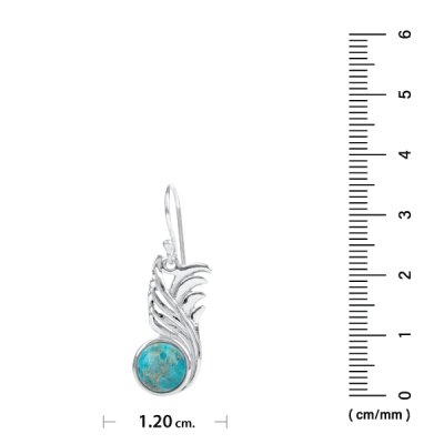 Sterling Silver Turquoise Earrings