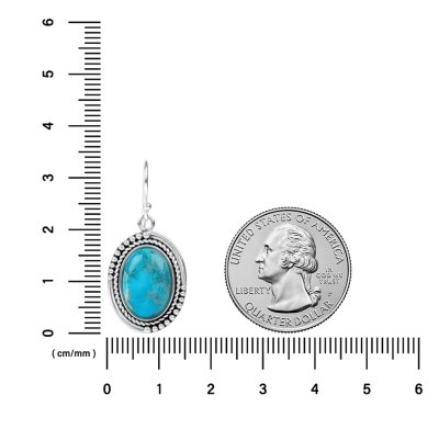 Sterling Silver Turquoise Earrings