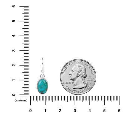Sterling Silver Turquoise Earrings